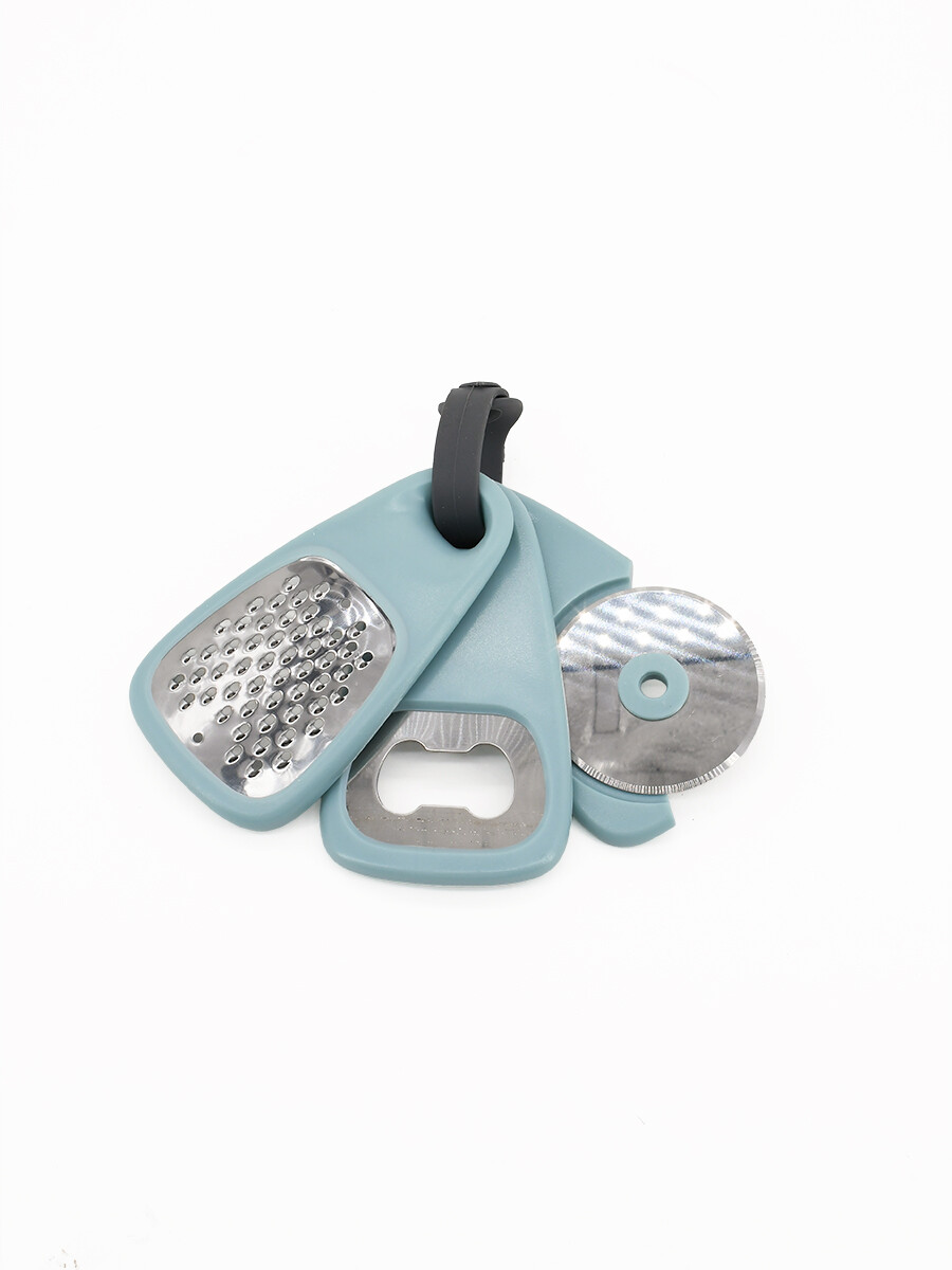 UTENSILIOS DE COCINA SET X 3 - VERDE 