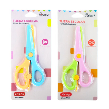 Tijera escolar de plastico Tijera escolar de plastico