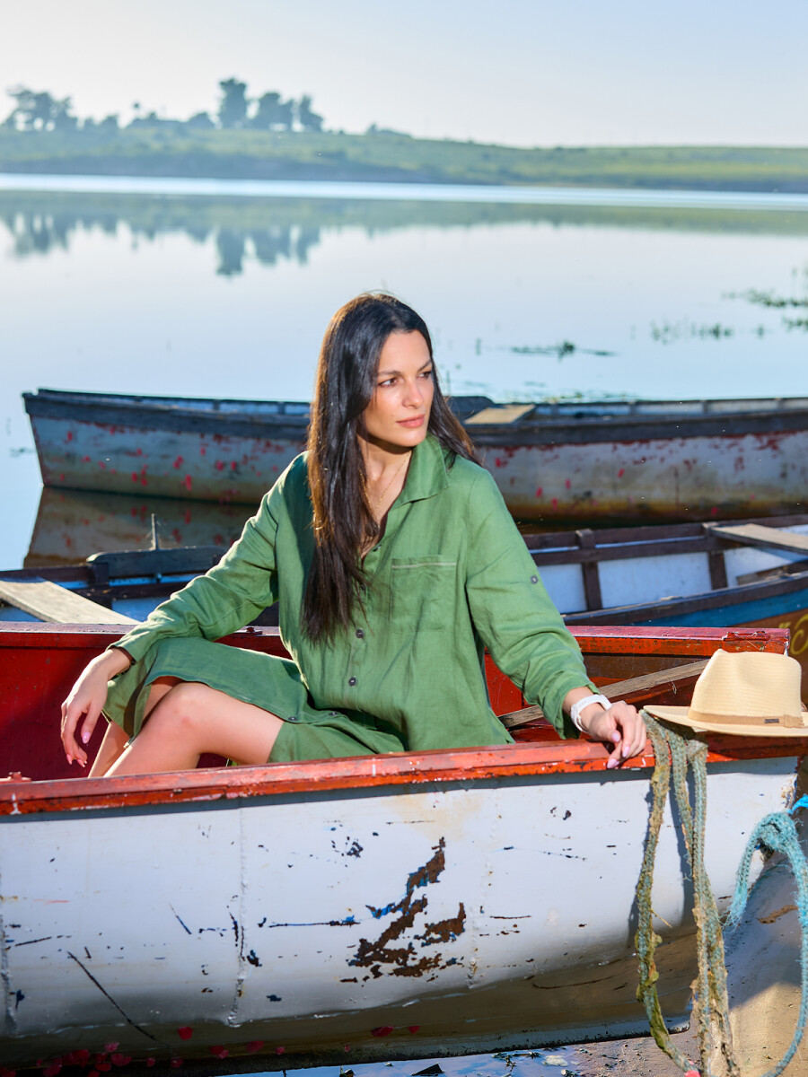 Vestido Roma - Verde 