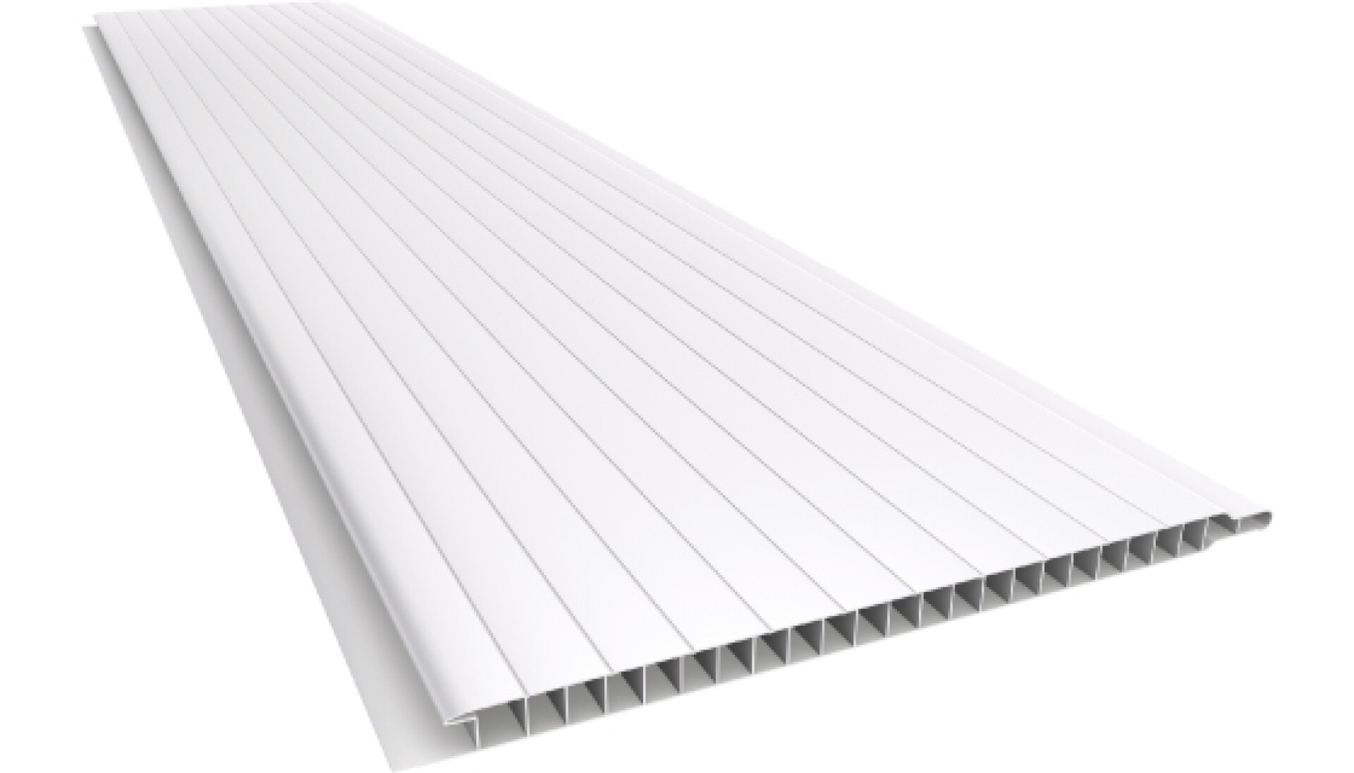 Tablilla PVC Nobre frizado 10mm blanco Plasbil 