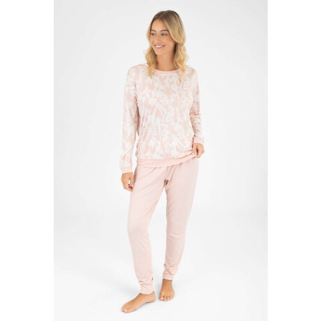 Pijama cianotipia Rosado