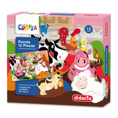Puzzle de la granja 12 piezas Puzzle de la granja 12 piezas