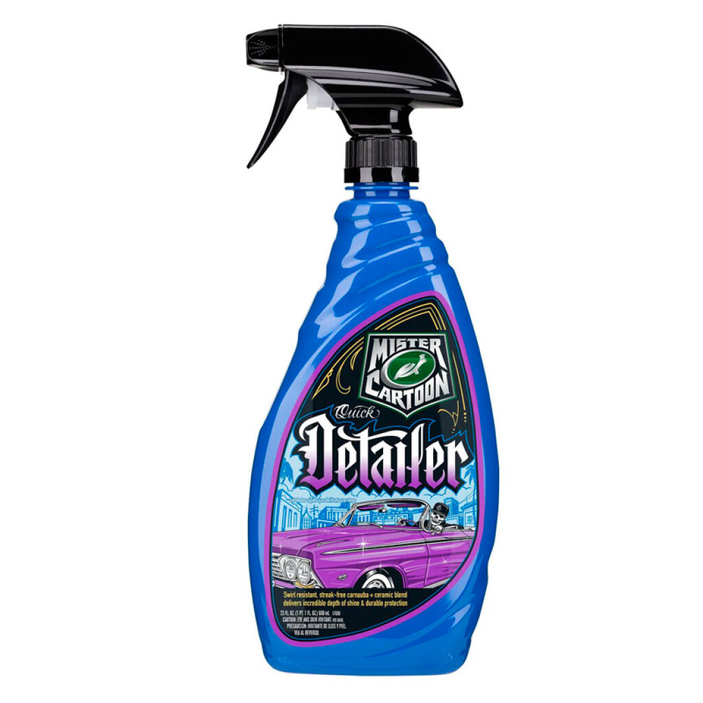 LIMPIEZA Y ACABADO - QUICK DETAILER SPRAY LIMPIADOR EN SECO 680ML. TORTUGA (TURTLE WAX)