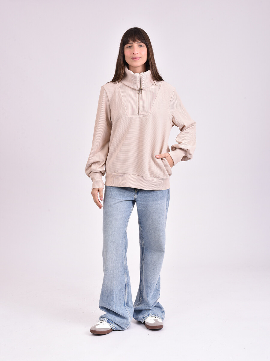 BUZO SAMI - BEIGE CLARO 