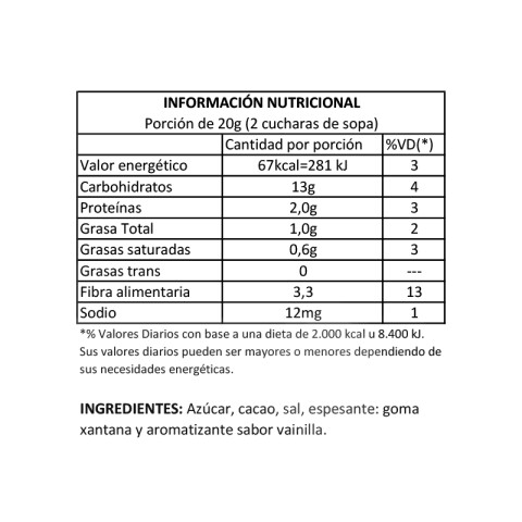ChocoTaza 500 g ChocoTaza 500 g