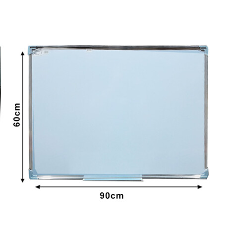 Outlet Pizarra blanca magnética de aluminio c/apoya marcador Outlet Pizarra Blanca Magnética De Aluminio C/apoya Marcador