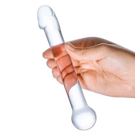 Dildo Vidrio Realistic Head Glass Dildo Vidrio Realistic Head Glass