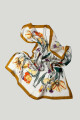 FOULARD FLORES NATURAL