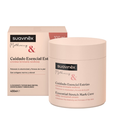 Crema Antiestrías Suavinex Cuidado Esencial Silky Textured 400ml Crema Antiestrías Suavinex Cuidado Esencial Silky Textured 400ml