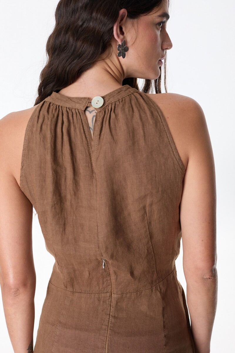 Vestido Lorenza Chocolate