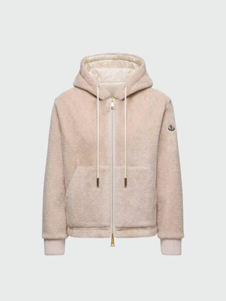 MONCLER - Buzo Acolchado Reversible Maglia Aperta Pistacho