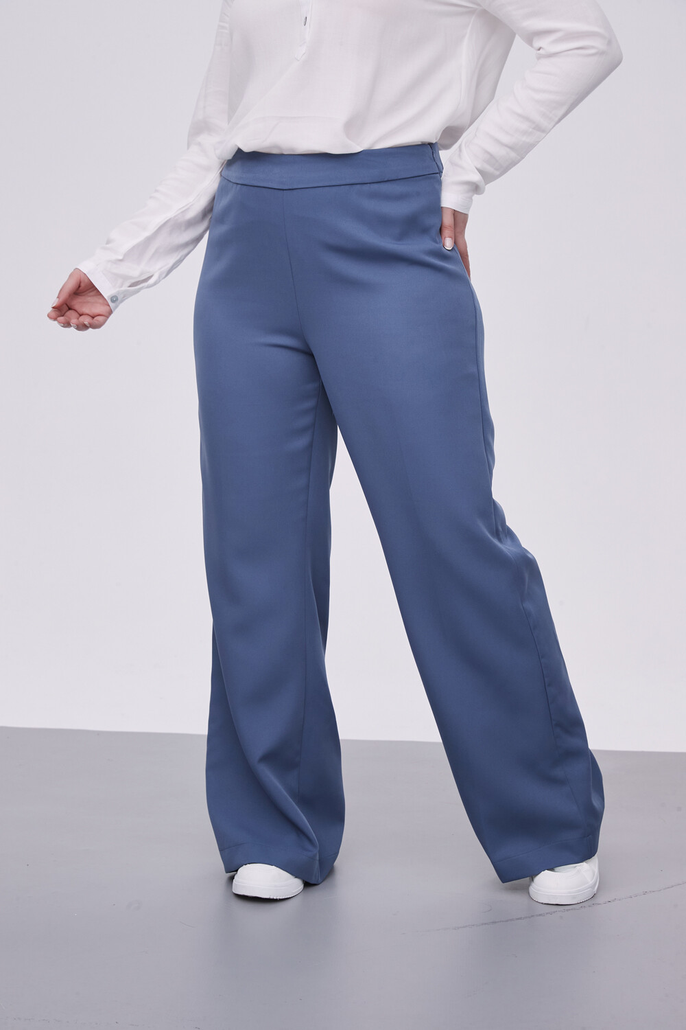 Pantalon Shenya Azul Piedra