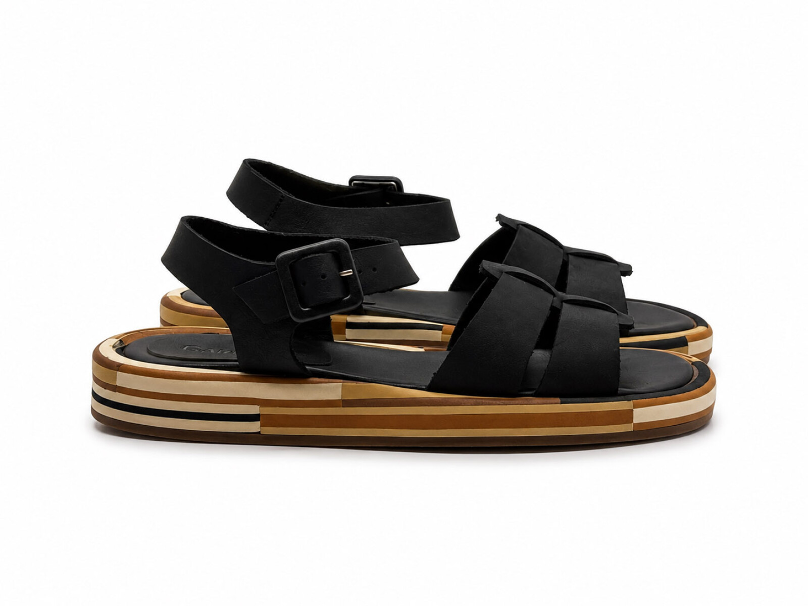 SANDALIA MECHA 5112 - Negro 