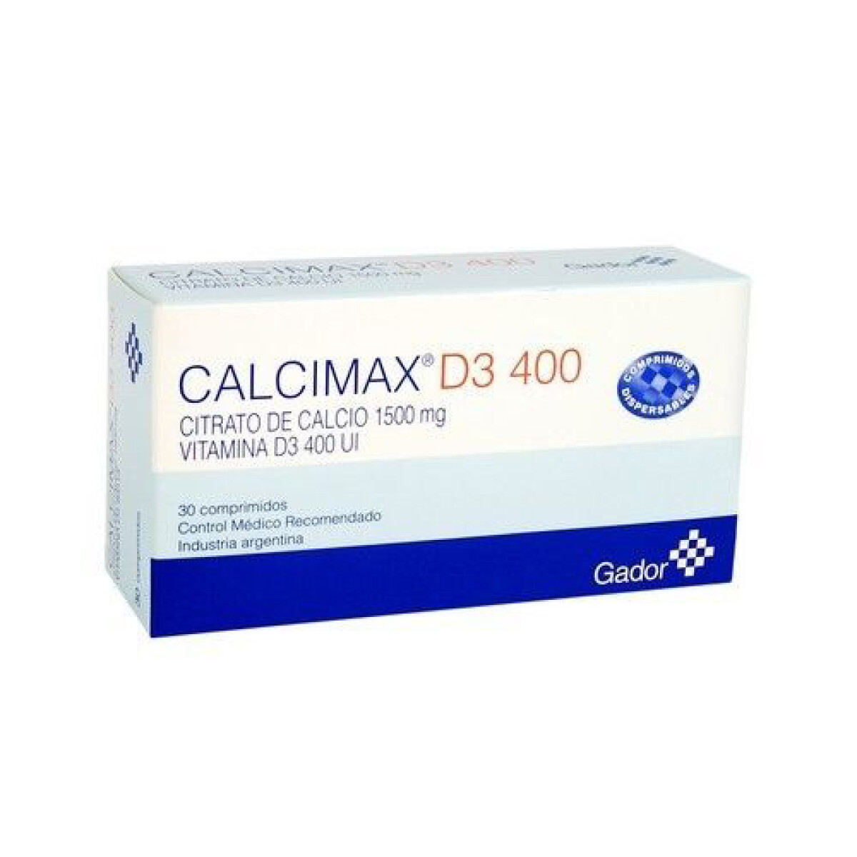 Calcimax D3 400UI 30 Comprimidos 