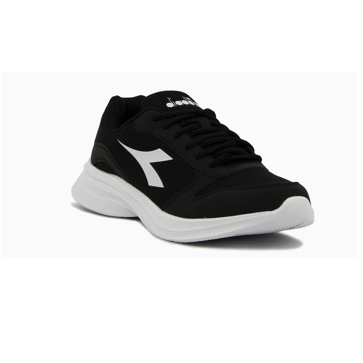 Diadora Champion Hombre Running ROBIN 4 - Negro-Blanco 