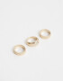 Sets Anillos Místco Set De Anillos De Metal Dorado - Dorado