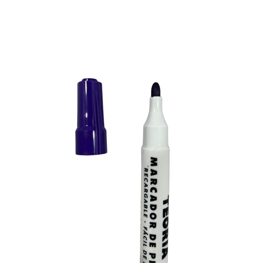 Marcador de Pizarra Recargable Teoría+ Lila MARCADOR DE PIZARRA RECARGABLE TEORÍA+ LILA