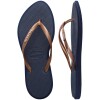 Sandalias Havaianas Slim Point FC Mujer Azul Marino índigo