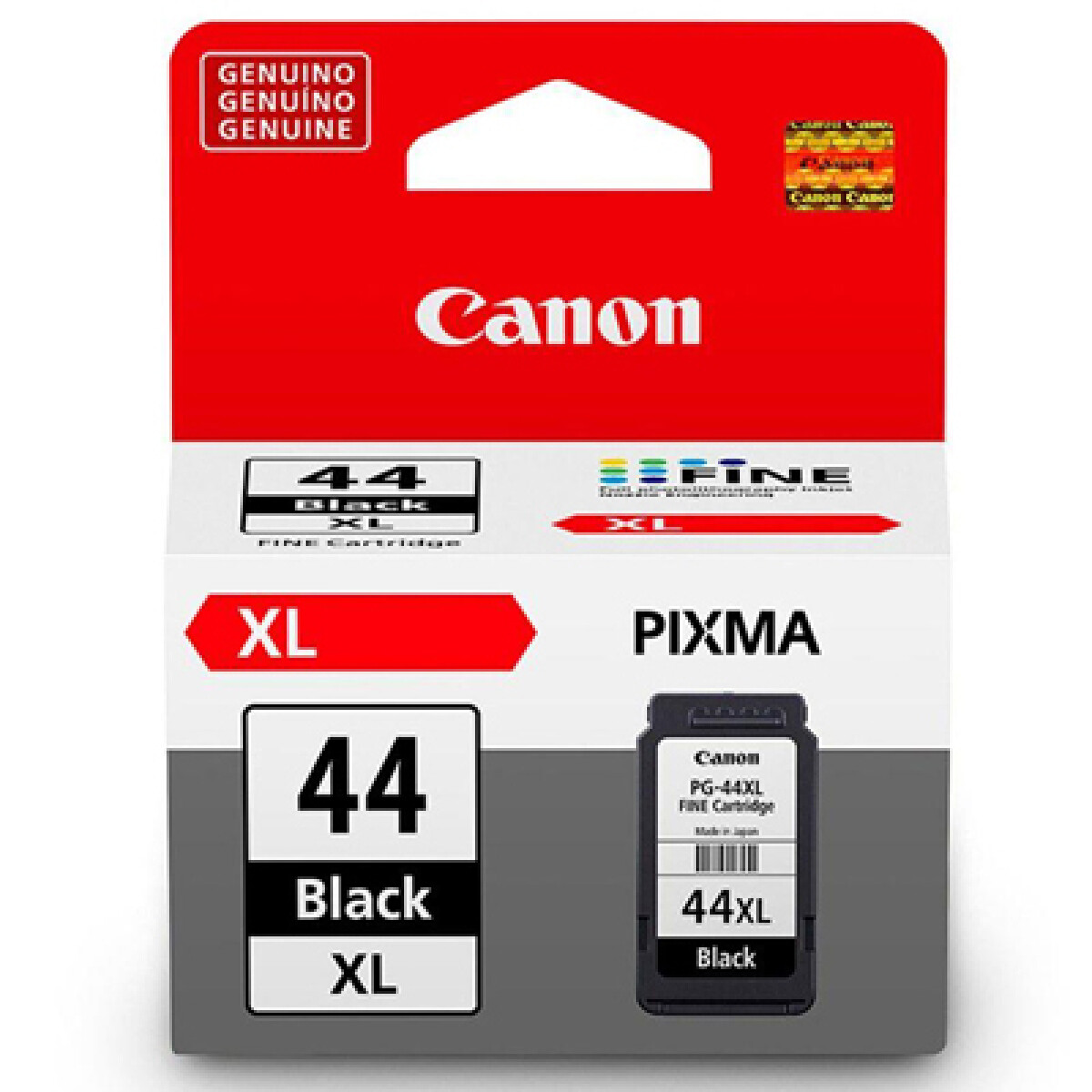 Canon Cartucho de Tinta Original PG-44XL Negro. 15ML. 400 Paginas. Compatible: Pixma E-481. - 001 