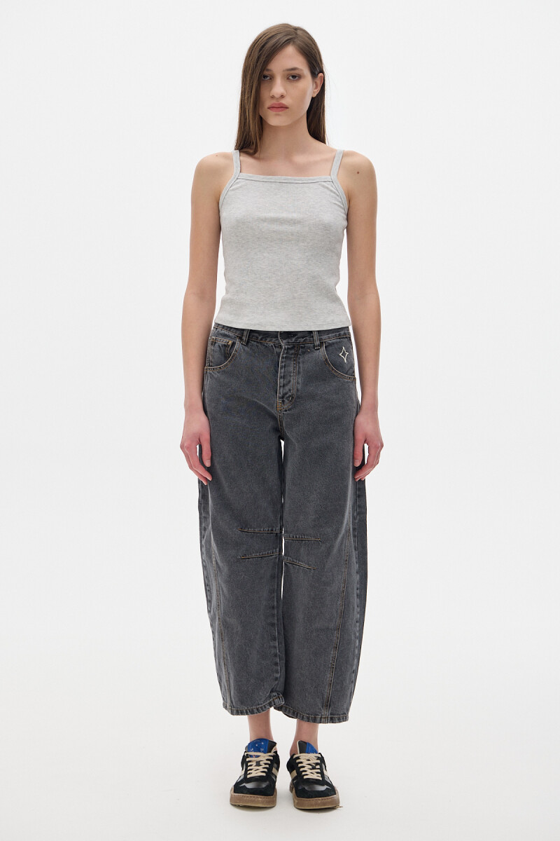 Jean Barrel Soft - Stone 