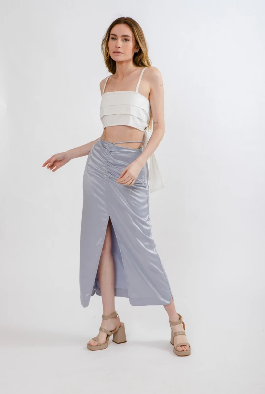 Pollera Naxos Lila