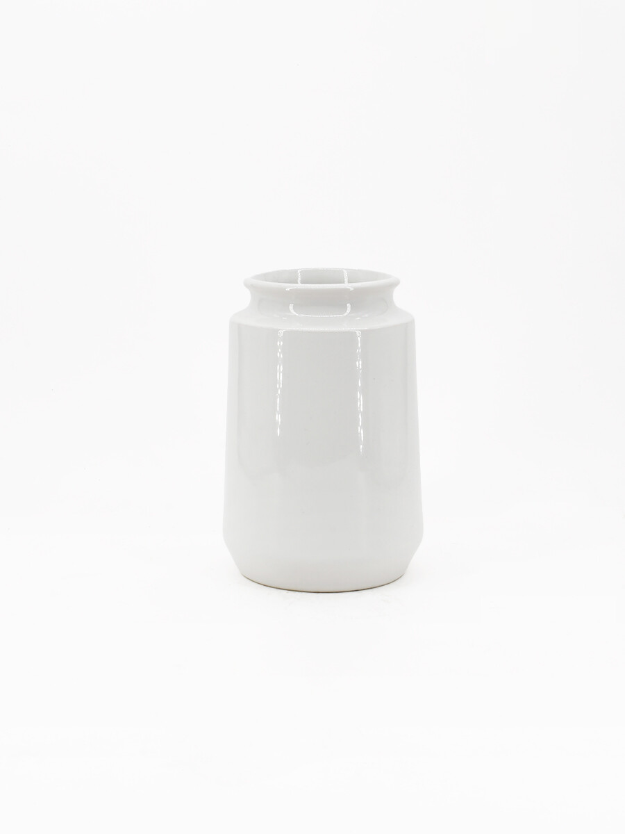 FLORERO CERAMICA OFF WHITE (12) - OFF WHITE 