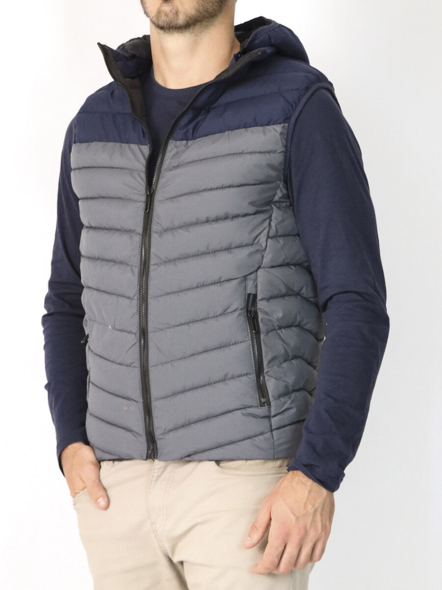 Chaleco Harrington Urban - Gris 