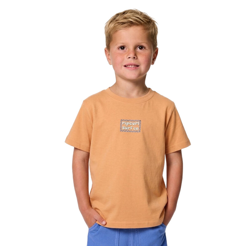 Remera Rip Curl Tube Town Scenic Niño - Naranja Remera Rip Curl Tube Town Scenic Niño - Naranja