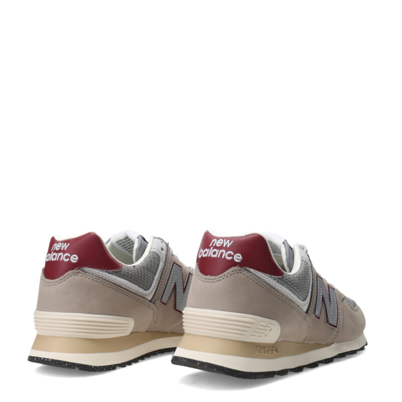 Championes de Hombre New Balance Classics Traditionnels Gris - Bordo