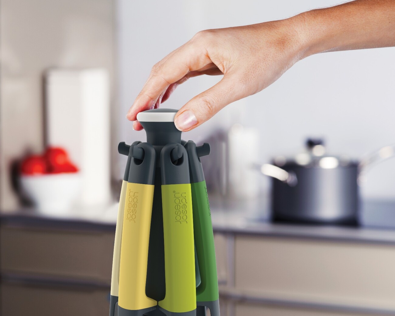 Set de Utensilios con Base Giratoria Joseph Joseph Elevate™ Carousel Opal - Preventa Set de Utensilios con Base Giratoria Joseph Joseph Elevate™ Carousel Opal - Preventa