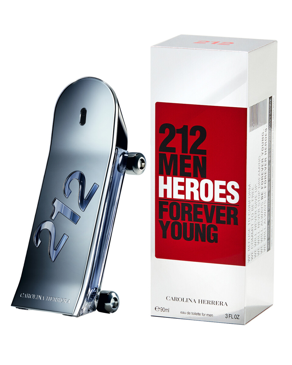 Perfume Carolina Herrera 212 Heroes Men EDT 90ML Original 