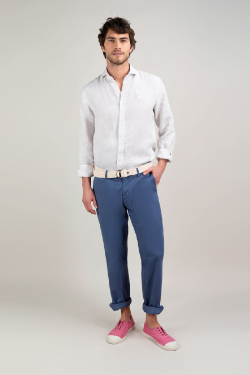 Camisa Lino El Ganso - Yale Gris