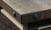 Rack para TV - Sauder - Linea Steel River Nogal