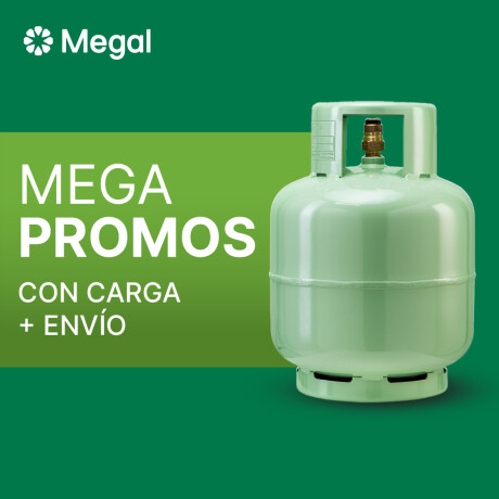 Envase de 13 kg con carga y envío Envase de 13 kg con carga y envío