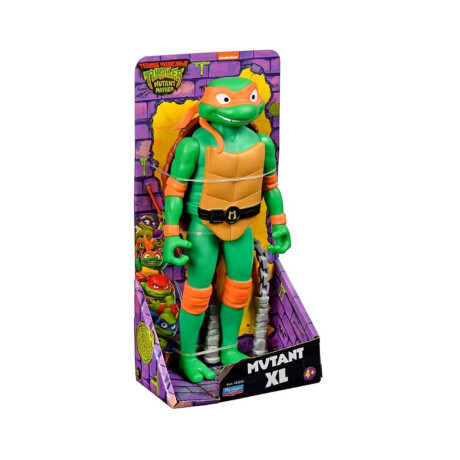 Tortugas Ninja Figura Articulada 24Cm + Accesorio Michelangelo