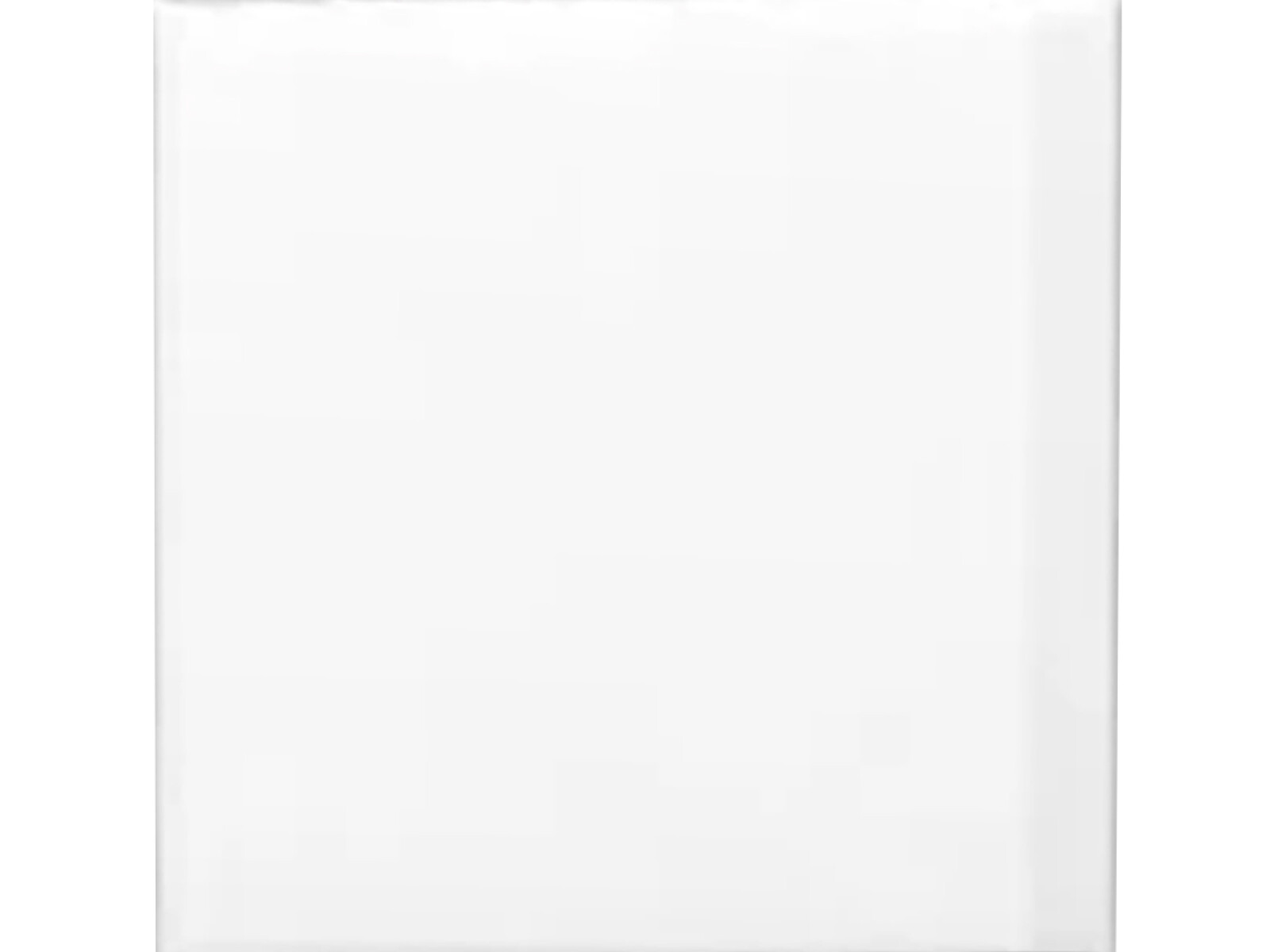 Ceramica Para Piso Y Pared 20X20 Brillo Blanco Sin 