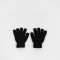 Guantes Varios Clasico Guantes Tejidos - Negro