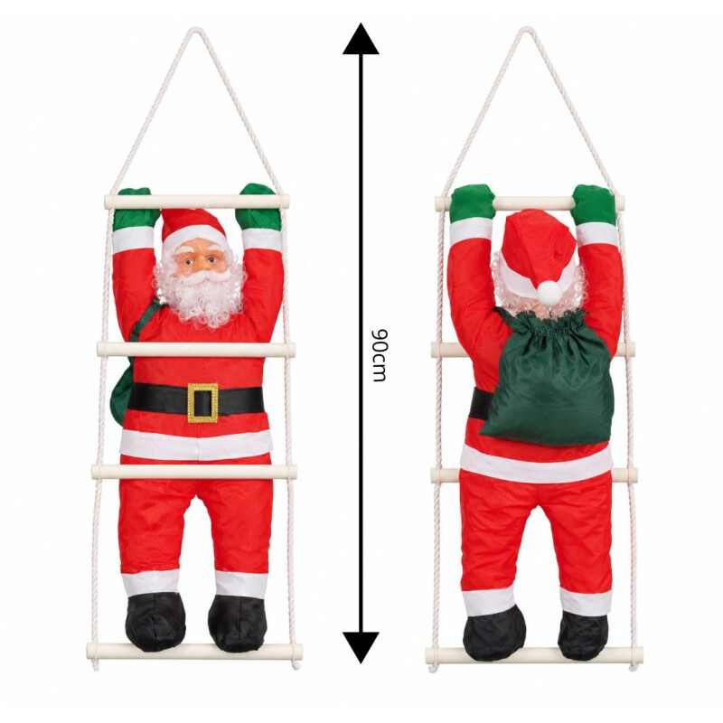 Colgante Papa Noel 90cm