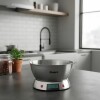 Balanza de Cocina Digital Cuori 5kg Inox + Bowl Extraíble Balanza de Cocina Digital Cuori 5kg Inox + Bowl Extraíble