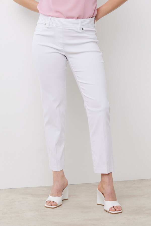 Pantalon Pull On BLANCO