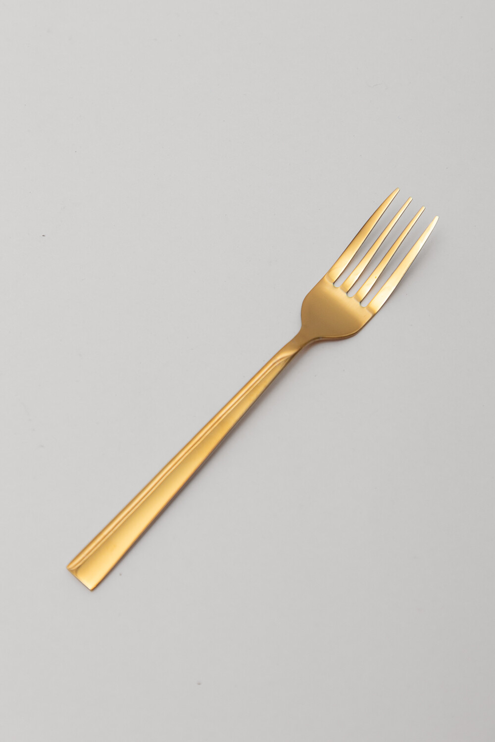 Tenedor Asher De Postre Set 4 Un. Dorado Brillante Color Unico