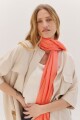 PASHMINA SEDA SATIN CORAL