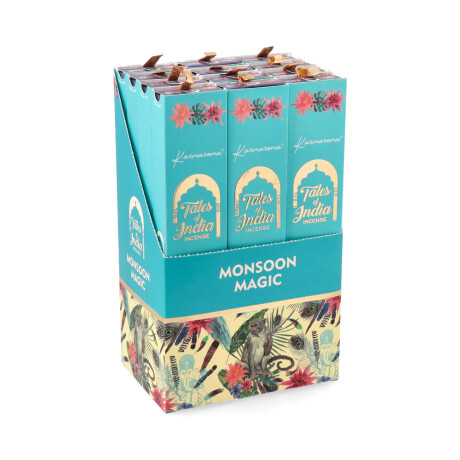 INCIENSO HARI DARSHAN - TALES OF INDIA CAJA X12 Monsoon Magic