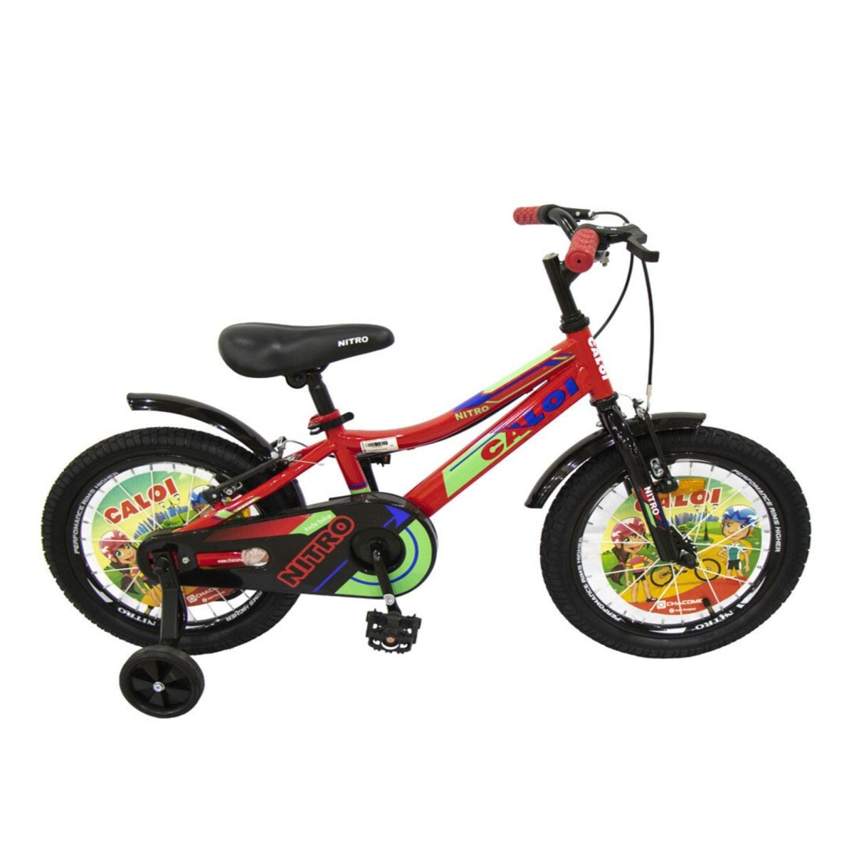 Bicicleta Caloi Nitro Aro 16" - Rojo 