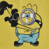 Remera Converse Minions Chuck Amarillo