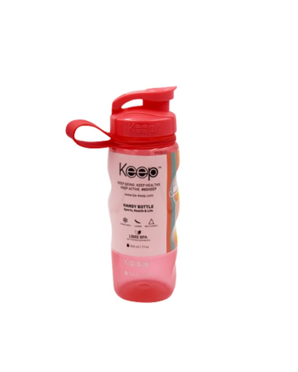 BOTELLA COLORES KEEP 560 ML - Rosa 