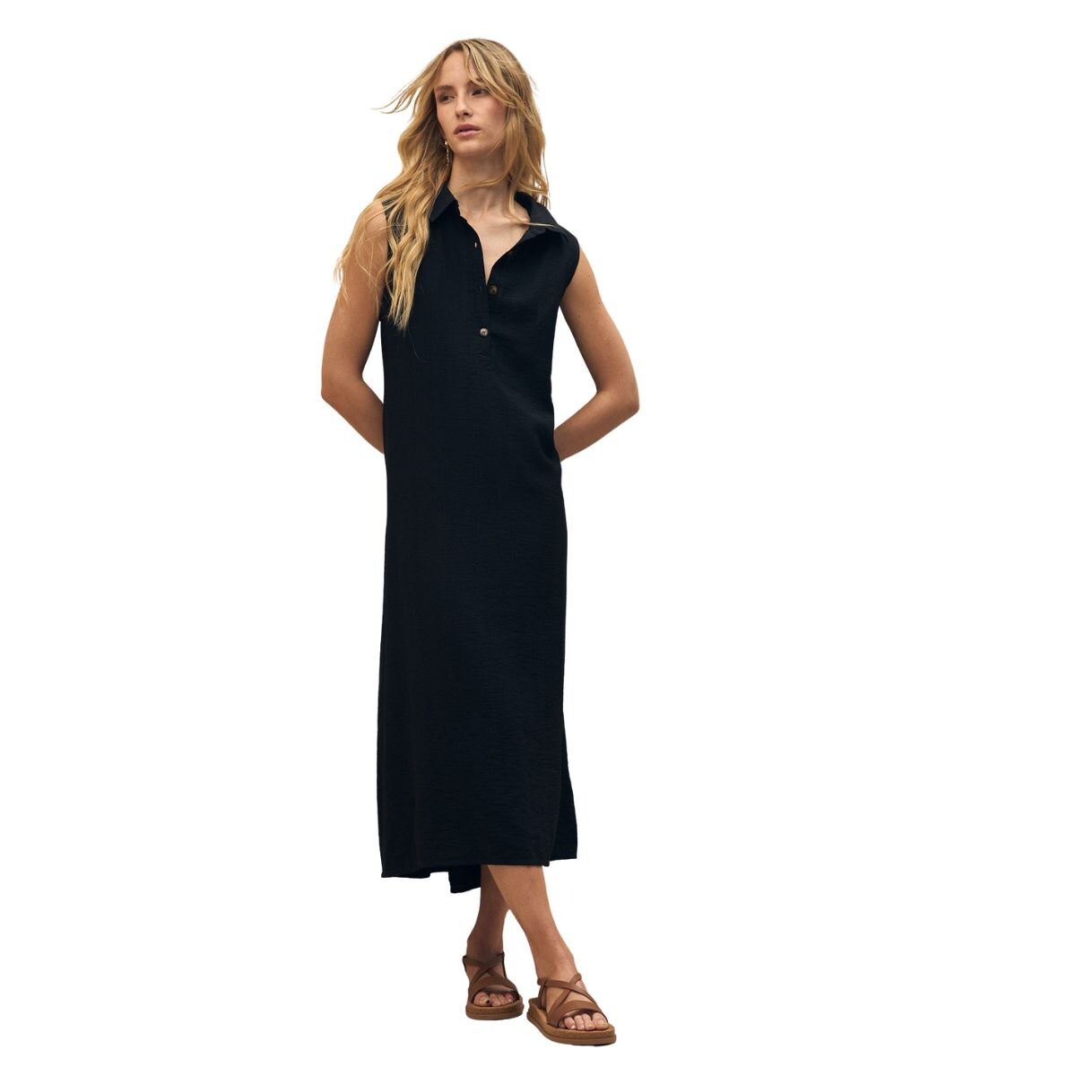 VESTIDO LUCIA S-XXL - NEGRO 