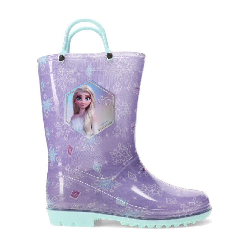 Botas de lluvia Disney Frozen Lila - Verde Agua