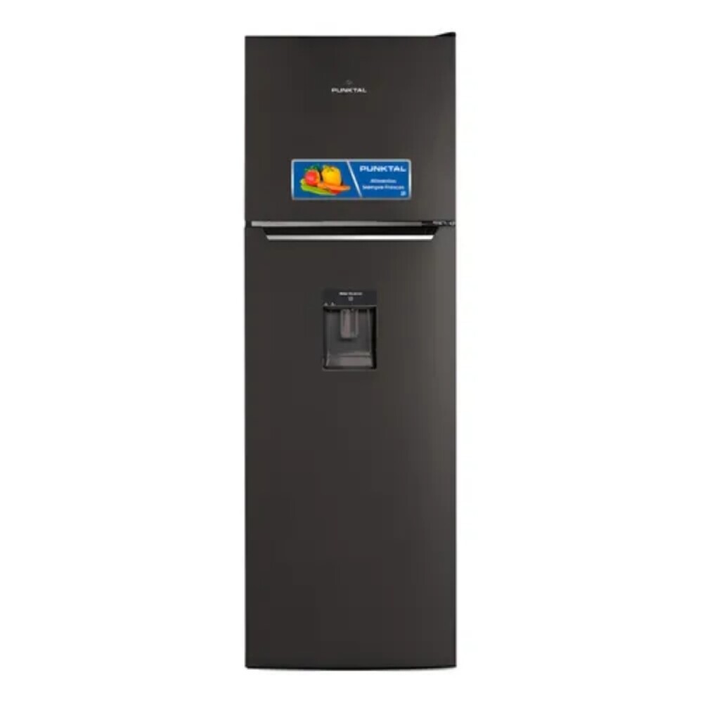 REFRIGERADOR FRIO SECO 248L 2 PUERTAS NEGRO - DISPENSADOR negro