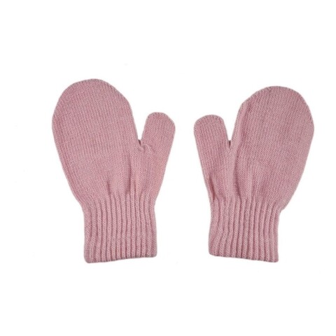 Guantes Niños Infantil Invierno Abrigaditos Frio Calidad Variante Color Rosado